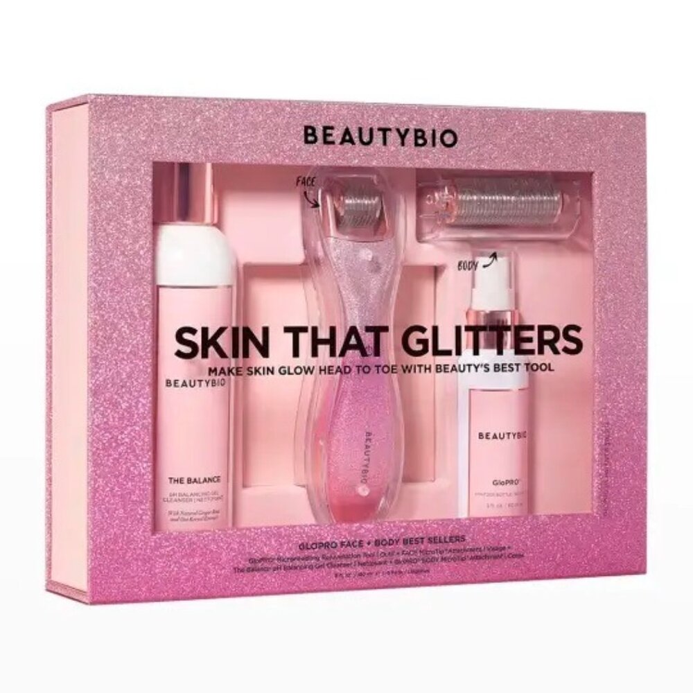 BeautyBio Skin That Glitters Set